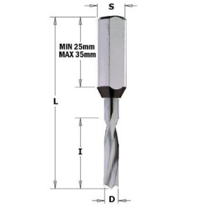 Grąžtas medienai CMT 310.040.21; D=4 mm; RH 