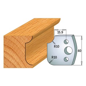 Profiliniai frezavimo galvų peiliai CMT; 690.175; 40x4 mm; 2 vnt.