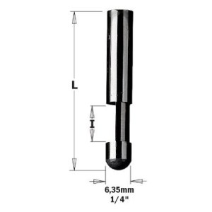 Kopijuojanti freza CMT; S=6 mm; D=6 mm 