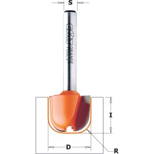 Lovelių freza CMT; S=1/4''; D=11,1 mm 