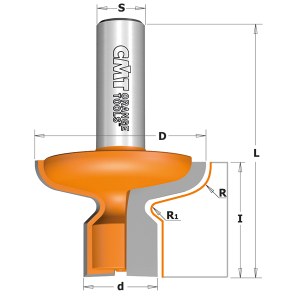 Juostinių rankenų freza CMT; S=1/2''; D=47,6 mm 