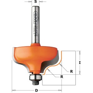 Kampų formavimo freza CMT; S=1/2''; D=28,7 mm 