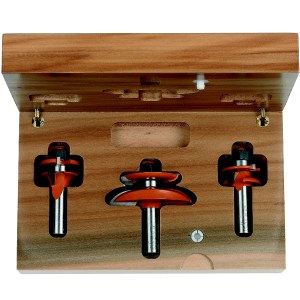 Frezų rinkinys CMT for raised panel with backcutter; 12 mm; profile B 