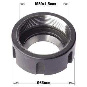 Veržlė CMT 992.383.01; 63 mm; M50x1,5 mm