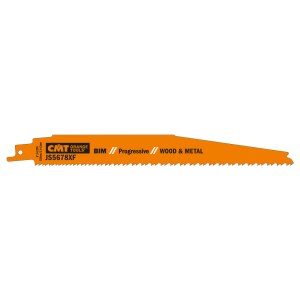 Pjūkleliai tiesiniam pjūklui CMT JS5678XF-20; 225 mm; 20 vnt.