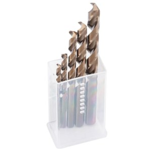 Grąžtų komplektas metalui Condor Werkzeug C9619; 2,5-10,2 mm; 6 vnt.