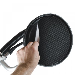 Šlifavimo tinklelis „žirafai“ Dedra; 225 mm; P80; 5 vnt.