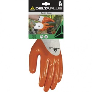 Pirštinės Delta Plus DPVE715OR09; 9 dydis