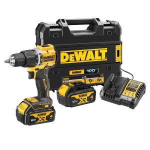 Smūginis suktuvas-gręžtuvas DeWalt DCD100YM2T; 18 V; 2x4,0 Ah akum.