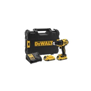 Smūginis suktuvas-gręžtuvas DeWalt DCD709S2T-QW; 18 V; 2x1,5 Ah akum.