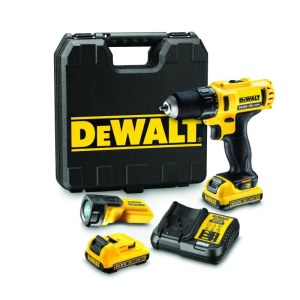 Suktuvas-gręžtuvas DeWalt DCD710D2F; 10,8/12 V; 2x2,0 Ah akum.