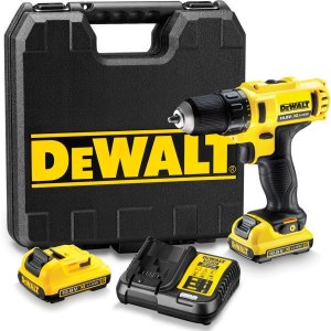 Suktuvas-gręžtuvas DeWalt DCD710D3; 10,8 V; 3x2,0 Ah akum.