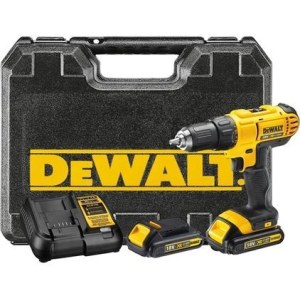 Suktuvas-gręžtuvas DeWalt DCD771C2; 18 V; 2x1,3 Ah akum.