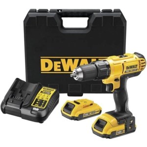 Akumuliatorinis suktuvas-gręžtuvas DeWalt DCD771D2-QW; 18 V; 2x2,0 Ah akum.