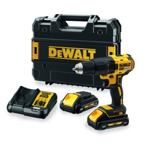 Suktuvas-gręžtuvas DeWalt DCD777L2T; 18 V; 2x3,0 Ah akum.