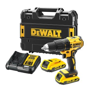 Smūginis suktuvas-gręžtuvas DeWalt DCD778D2T-QW; 18 V; 2x2,0 Ah akum.