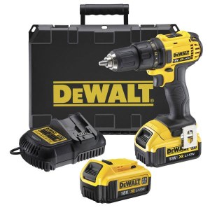 Suktuvas-gręžtuvas DeWalt DCD780M2; 18 V; 2x4,0 Ah akum.