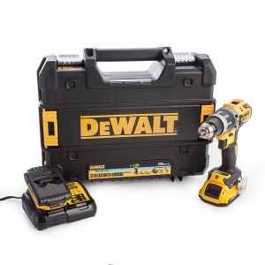 Suktuvas-gręžtuvas DeWalt DCD797D2B-QW; 18 V; 2x2,0 Ah akum.