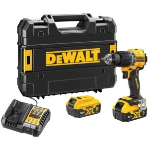 Akum. smūginis suktuvas-gręžtuvas DeWalt DCD799P2T-QW; 18 V; 2x5,0 Ah akum.