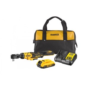 Akumuliatorinė terkšlė DeWalt DCF512D1-QW; 95 Nm; 1/2''; 18 V; 1x2,0 Ah akum.