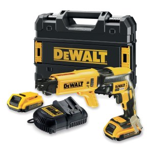 Juostinis suktuvas DeWalt DCF621D2K; 14,4 V; 2x2,0 Ah akum.