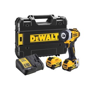 Smūginis veržliasūkis DeWalt DCF903P2-QW; 12 V; 2x5,0 Ah akum.