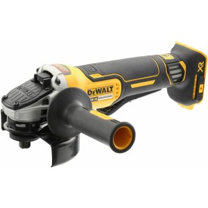 Akumuliatorinis kampinis šlifuoklis DeWalt DCG413N-XJ; 115 mm; 18 V (be akumuliatoriaus ir pakrovėjo)