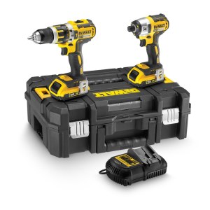 Įrankių rinkinys DeWalt DCK259D2T; 18 V; 2x2,0 Ah akum.
