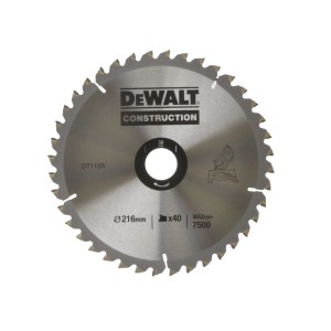 Pjovimo diskas medienai DeWalt DT1155; 216 mm