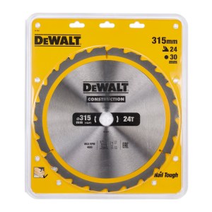 Pjovimo diskas medienai DeWalt DT1961-QZ; 315x30 mm; 24T; 20° 