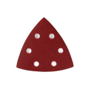 Šlif. popierius delta šlifuokliui DeWalt DT3092; 93x93 mm; P80; 10 vnt.