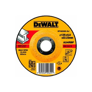 Abrazyvinis pjovimo diskas DeWalt DT42320-XJ; 125x6 mm