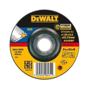 Šlifavimo diskas DeWalt DT42350-XJ; 125x6 mm