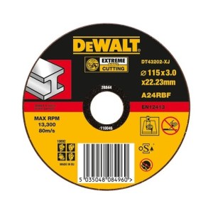 Abrazyvinis pjovimo diskas DeWalt DT42601-XJ; 230x3 mm