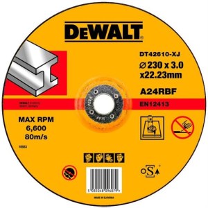 Abrazyvinis pjovimo diskas DeWalt DT42673-XJ; 230x3 mm
