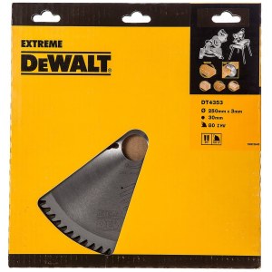 Pjovimo diskas medienai DeWalt DT4353-QZ; 250x30x2,2 mm; 80T