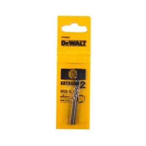 Grąžtas metalui DeWalt Extreme2 HSS-G, DIN 338; 4x75 mm; 2 vnt.