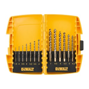 Grąžtų komplektas metalui DeWalt DT7920B-QZ; 1,5-7 mm; 13 vnt.