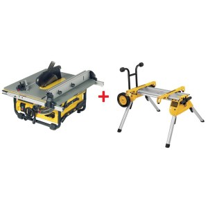 Išilginio pjovimo staklės DeWalt DW745 + stovas staklėms DE7400