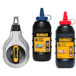 Pakeitimo kreida matavimo virvei-žymekliui DeWalt DWHT47049; 225 g; mėlyna
