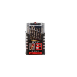 Grąžtų komplektas metalui Diager 707D; 1-13 mm; 25 vnt.