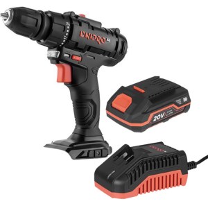 Akumuliatorinis suktuvas-gręžtuvas Dnipro-M CD-218Q-120; 20 V; 1x2,0 Ah akum.