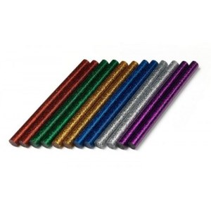 Klijų strypeliai su blizgučiais  Dremel GG04; 7x100 mm; 12 vnt.; blizgūs