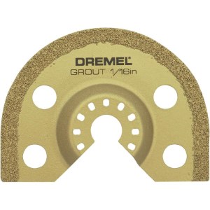 Ašmenys, skirti šalinti kalkių skiedinį Dremel ''Multi-Max'' (MM501)
