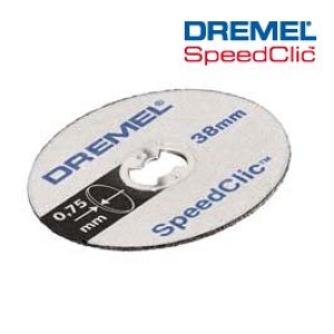 SpeedClic plonų pjovimo diskų pakuotė Dremel SC409; 5 vnt.