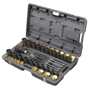 Įvorių rinkinys Ellient Tools AT4227; 49 vnt.