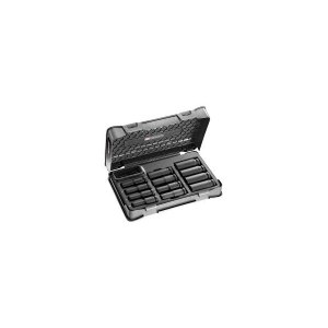 Smūginių sukimo galvučių komplektas Facom NSDL.405A; 1/2''; 10-24 mm; 12 vnt.