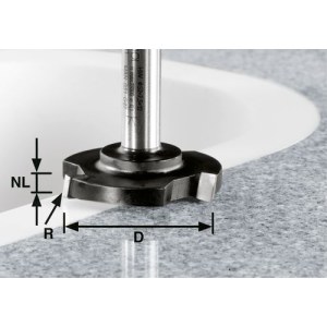 Furnitūros skylių grąžtas Festool 12/1/7,3/60 mm 