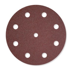 Šlif. popierius eksc. šlifuokliui Rubin2; 125 mm; P150; 10 vnt.