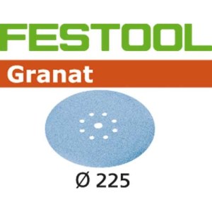 Šlif. popierius eksc. šlifuokliui Granat; 225 mm; P40; 25 vnt.